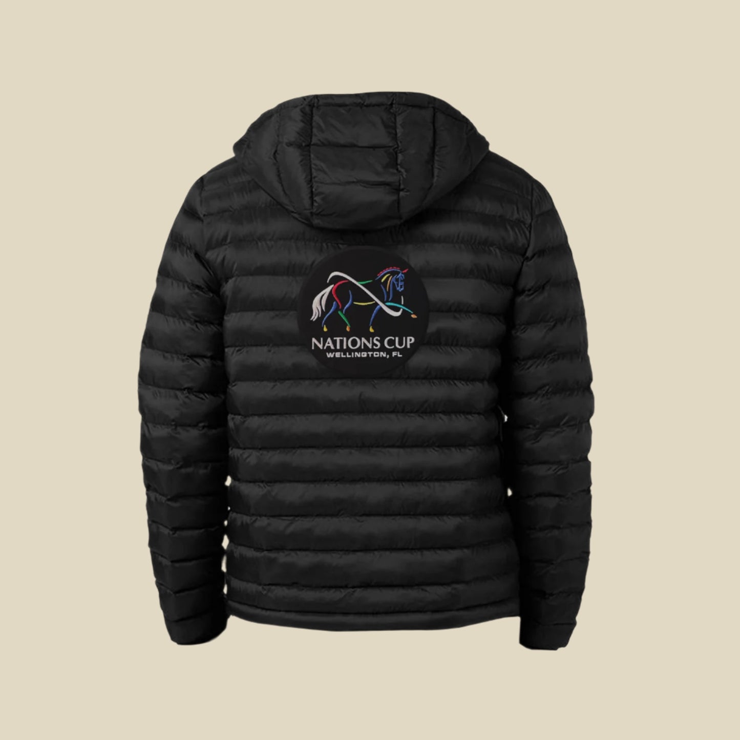 dressage nations cup mens jacket back view