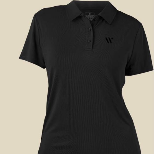 wellington international ladies polo in black