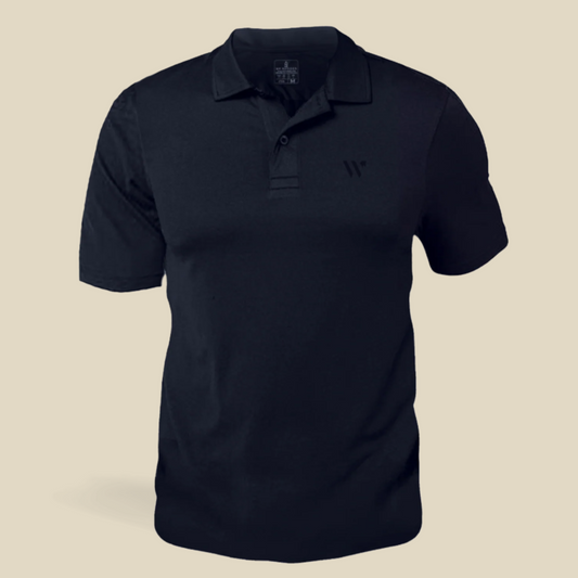 wellington international mens navy polo