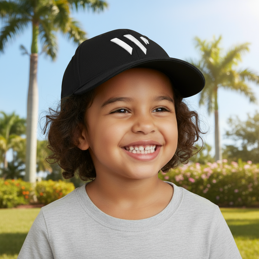 wellington international hat on a child
