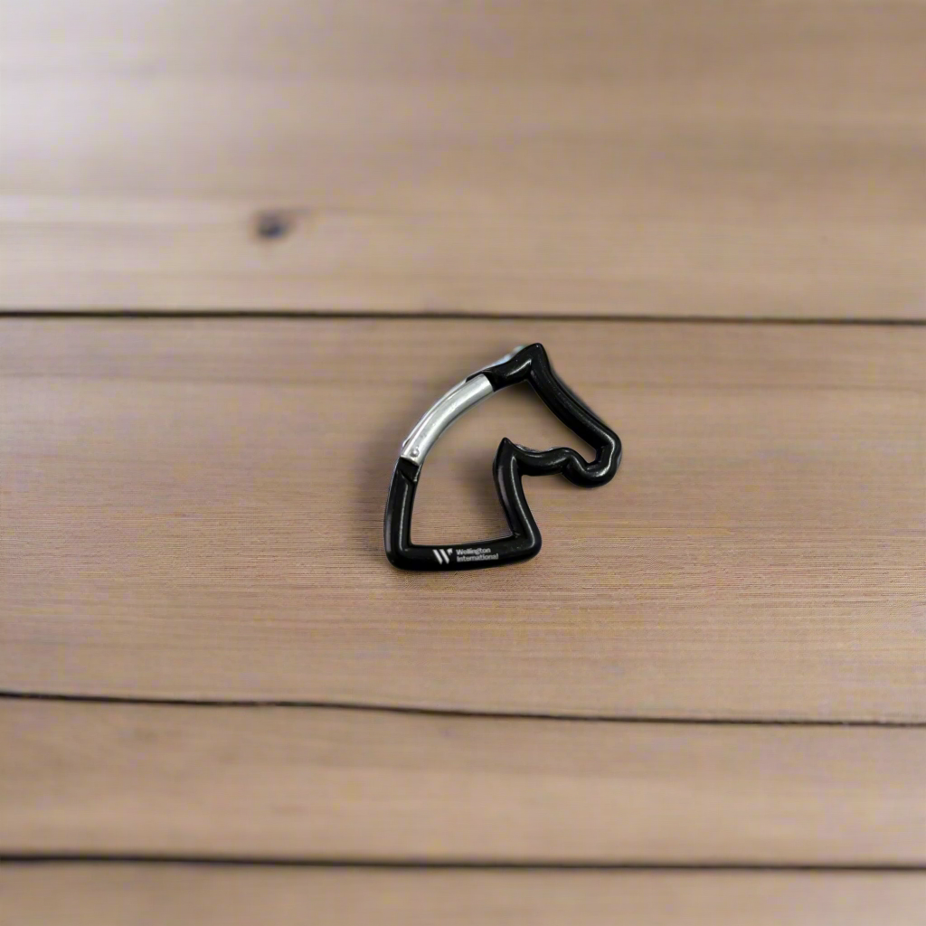 Wellington International Horse Head Carabiner