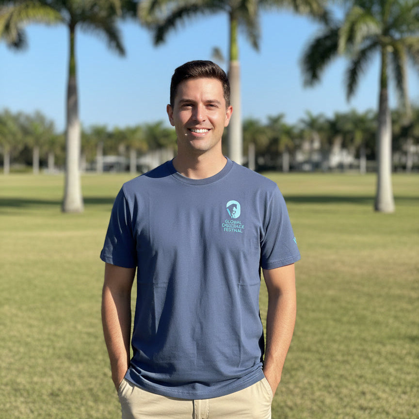 mens navy gdf tshirt