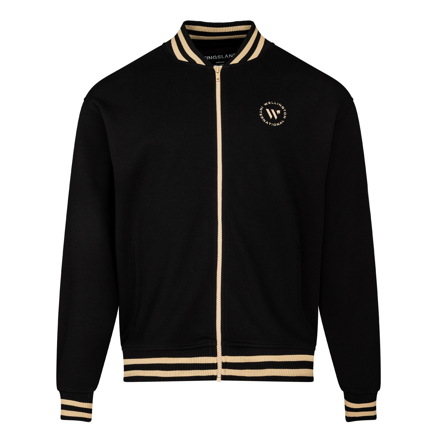 Wellington International Mens Classic Bomber Jacket