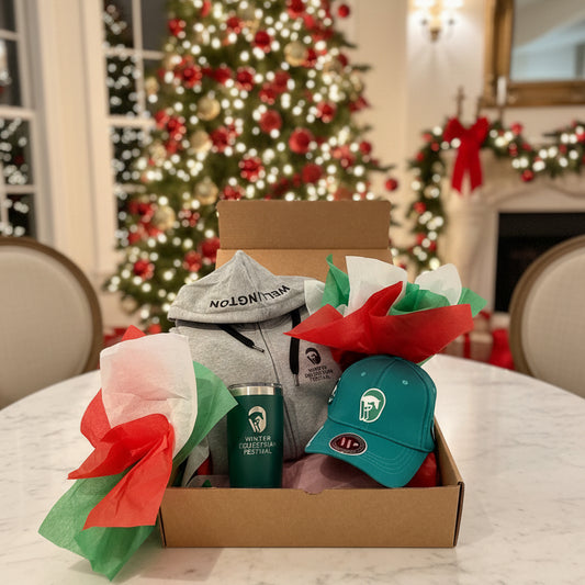WEF Holiday Gift Box in a home setting