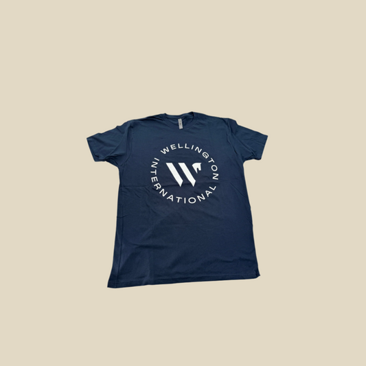 Wellington International Adult t-shirt with circle logo