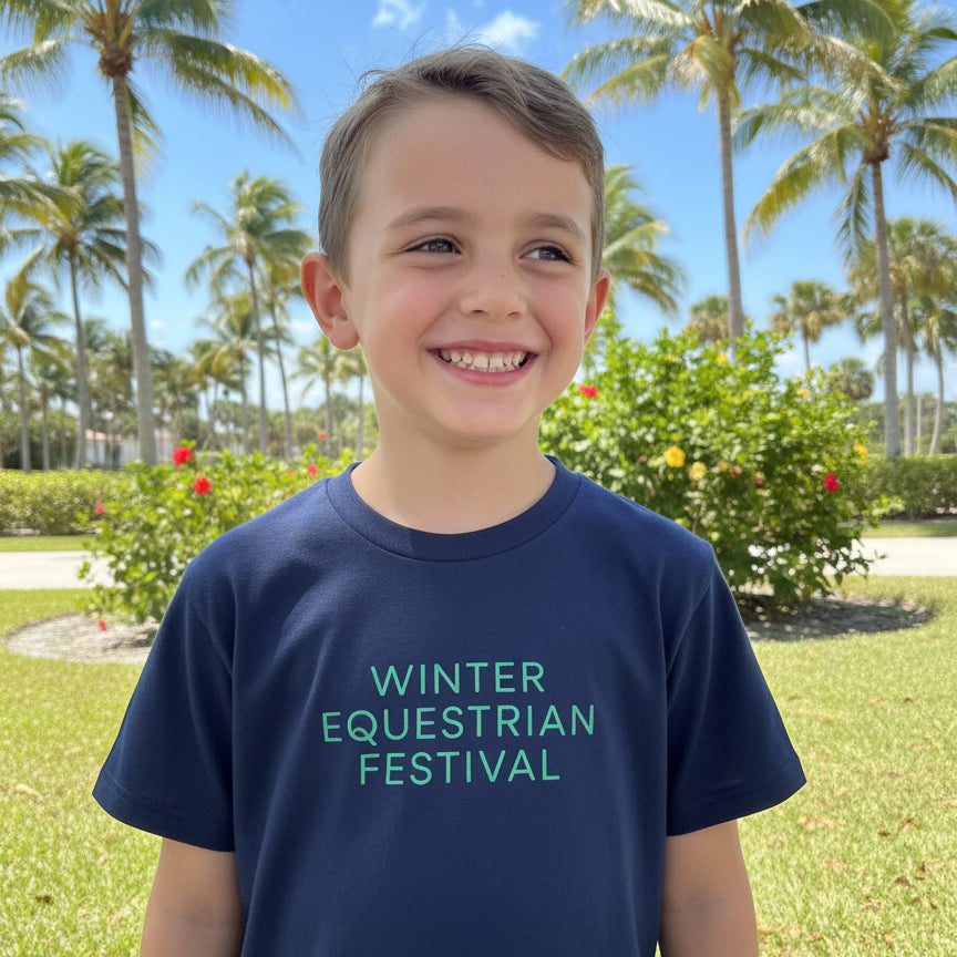 wef kids navy tshirt