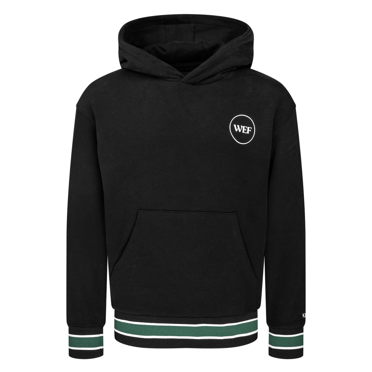 WEF Junior Contrast Rib Hoodie