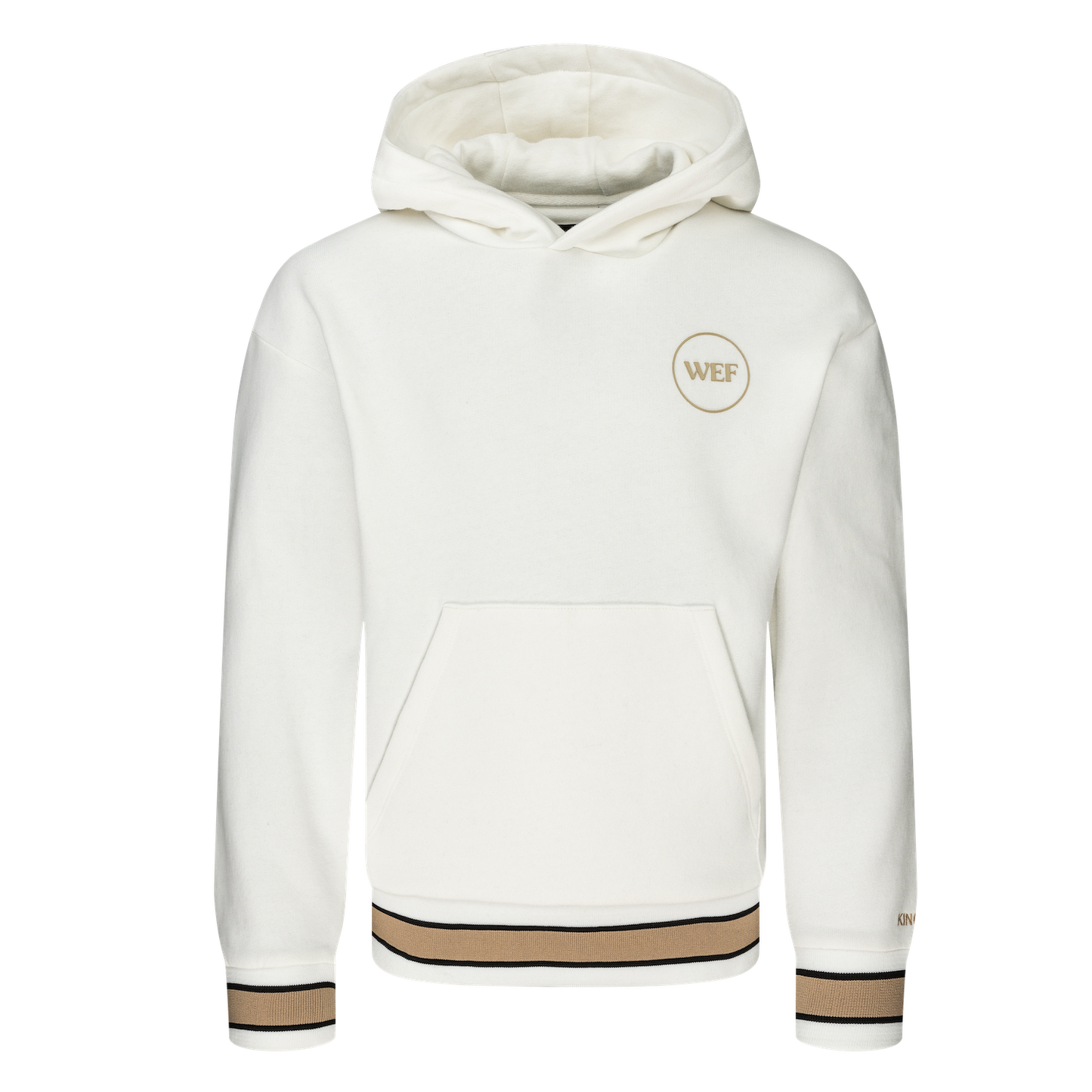 WEF Junior Contrast Rib Hoodie