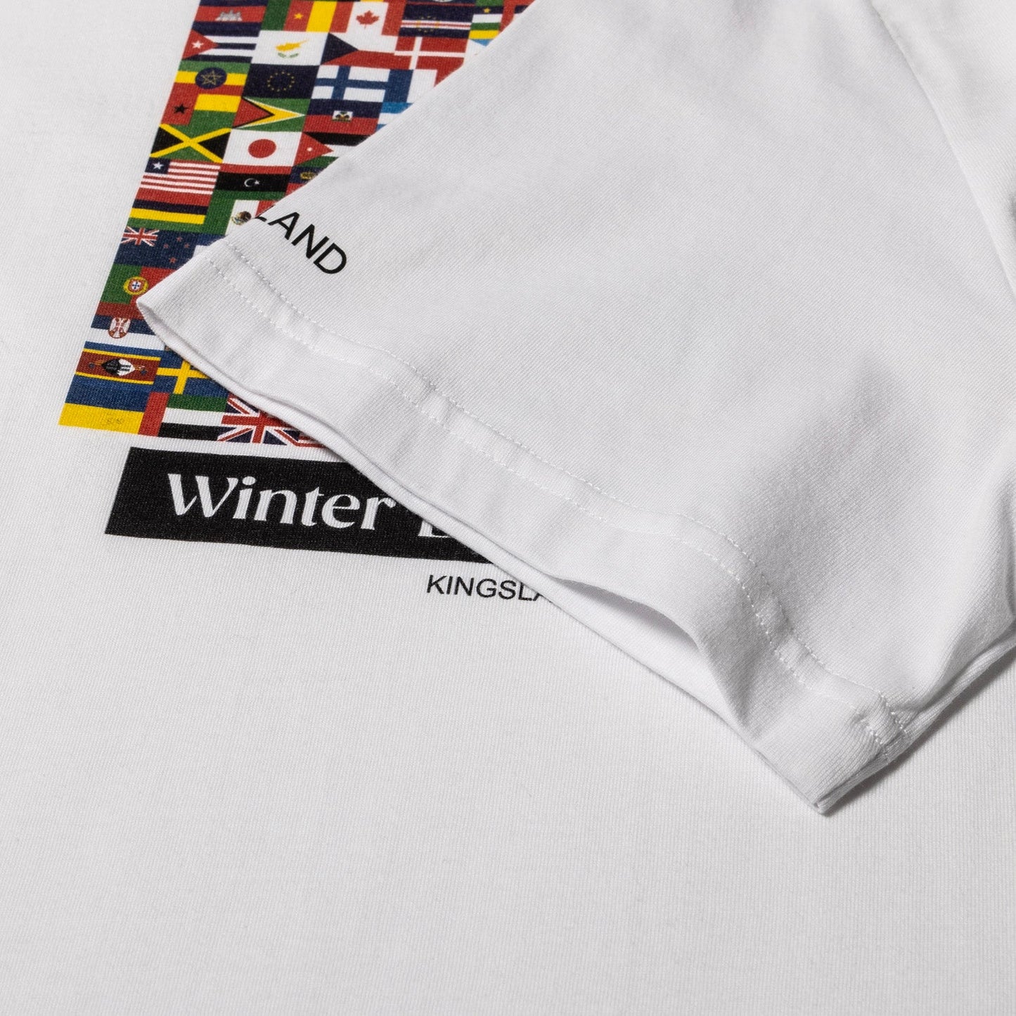 WEF Flag Print Mens T-shirt